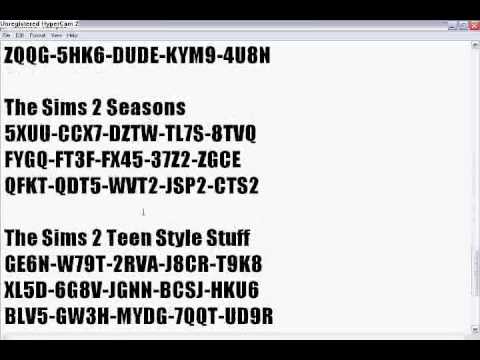 sims 2 code key